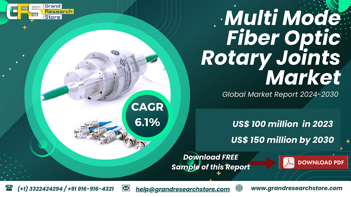 Multi Mode Fiber Optic Rotary Joints Market, Global Outlook and Forecast 2024–2030 | by Naikdipti | Aug, 2024 | Medium