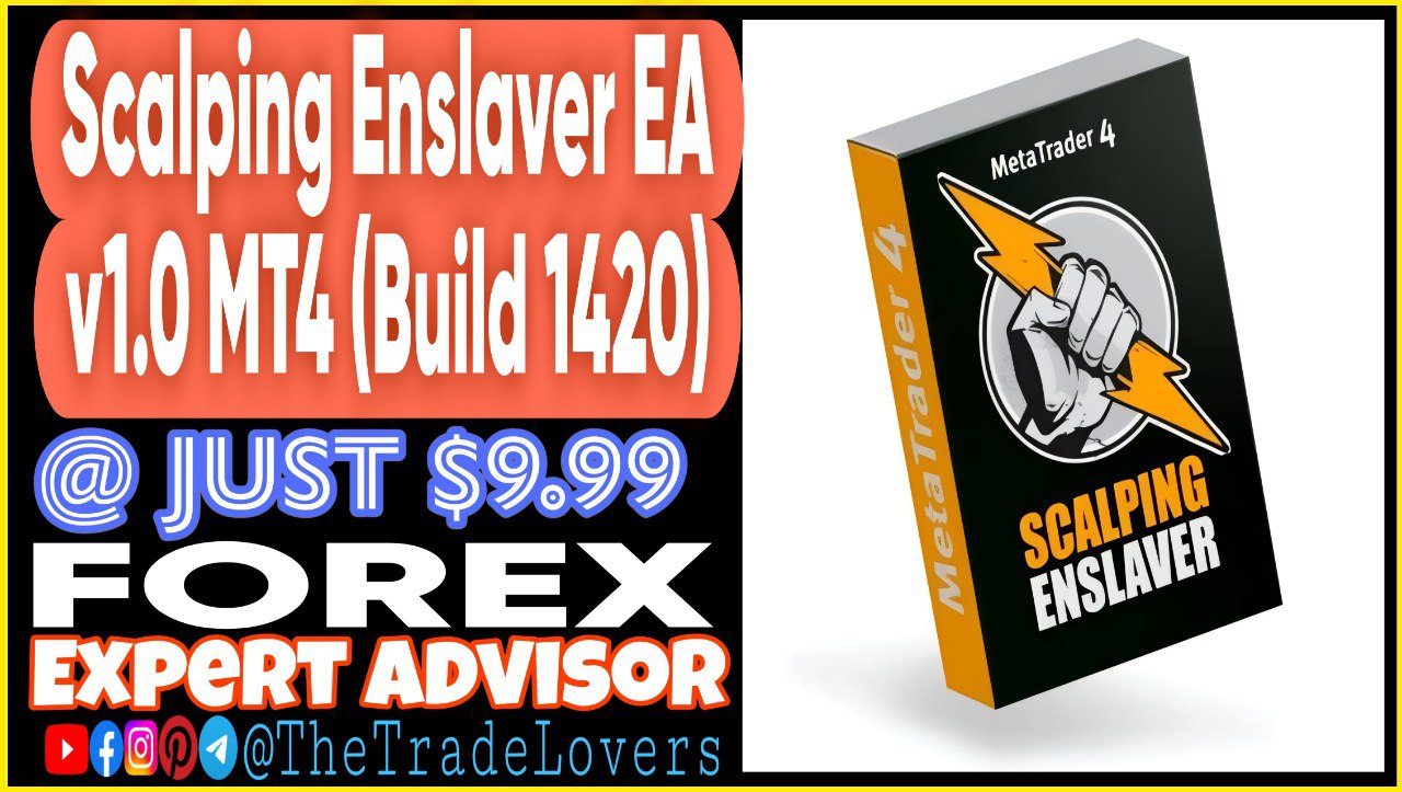 Scalping Enslaver EA MT4 (Works on Build 1420) | Forex Robot | MT4 Expert Advisor - Payhip