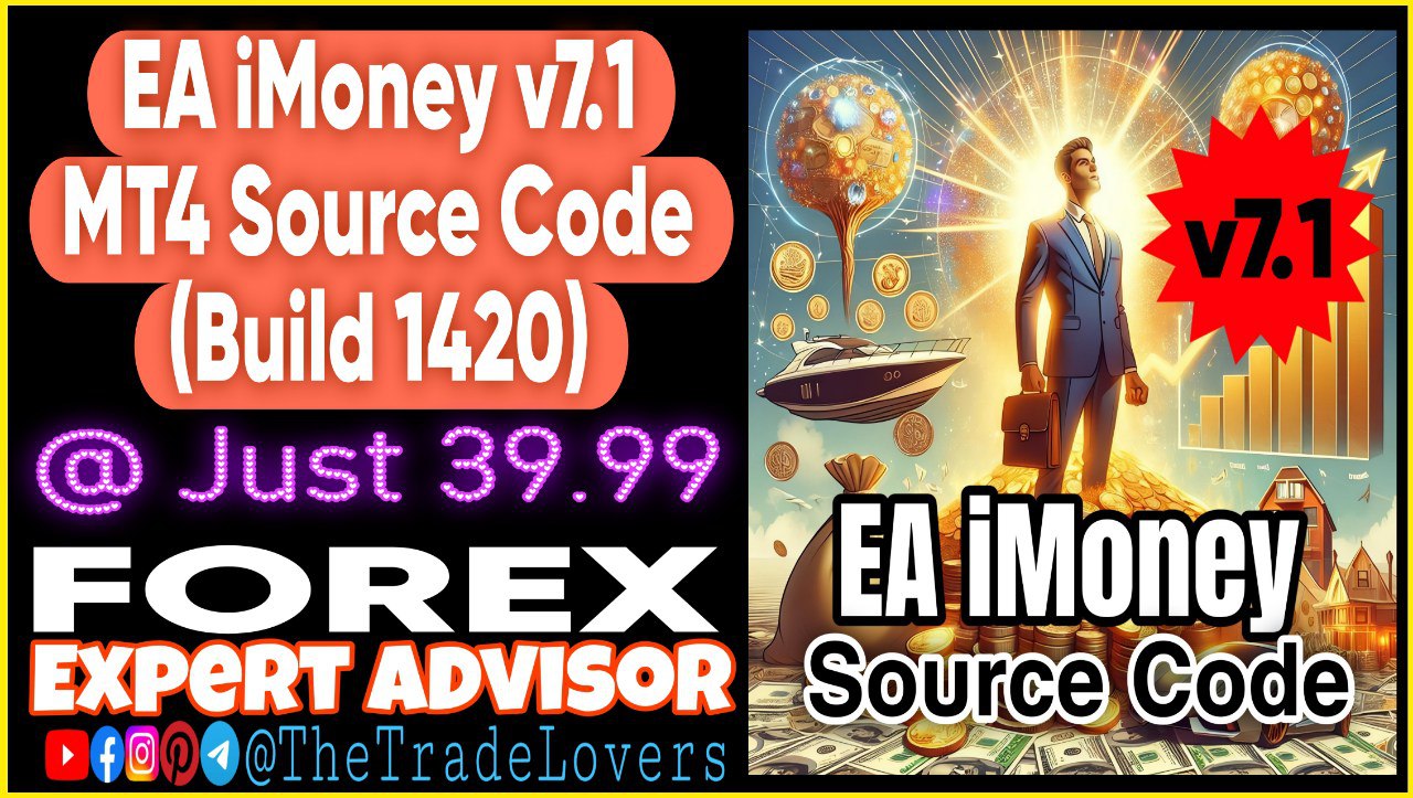 EA iMoney V7.1 MT4 Source Code MQ4 (Works on Build 1420) | Forex Robot | MT4 Expert Advisor - Payhip