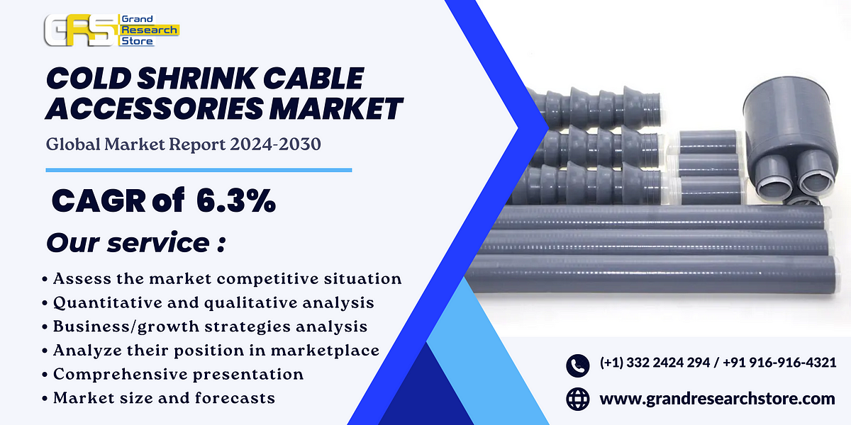 Cold Shrink Cable Accessories Market, Global Outlook and Forecast 2024–2030 | by Naikdipti | Aug, 2024 | Medium
