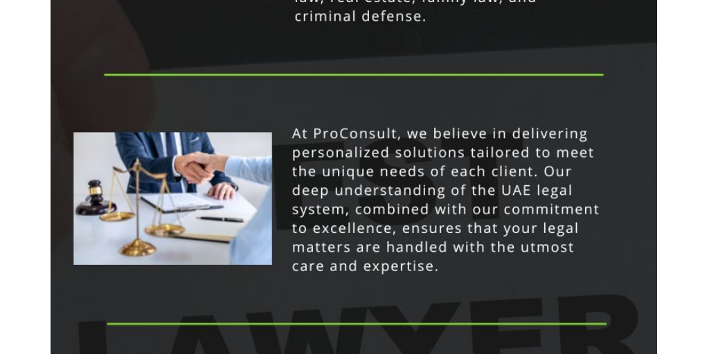 Best Lawyer in Dubai at Proconsult Advocate and Legal Consults by ProConsult Advocates  Legal Consultants - Infogram