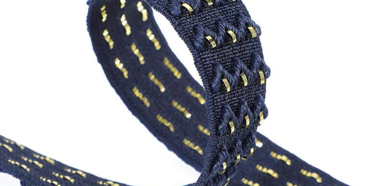 Shine and Flexibility: Why Designers Love Stretch Glitter Elastic