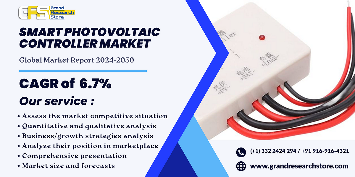 Smart Photovoltaic Controller Market, Global Outlook and Forecast 2024–2030 | by Naikdipti | Aug, 2024 | Medium