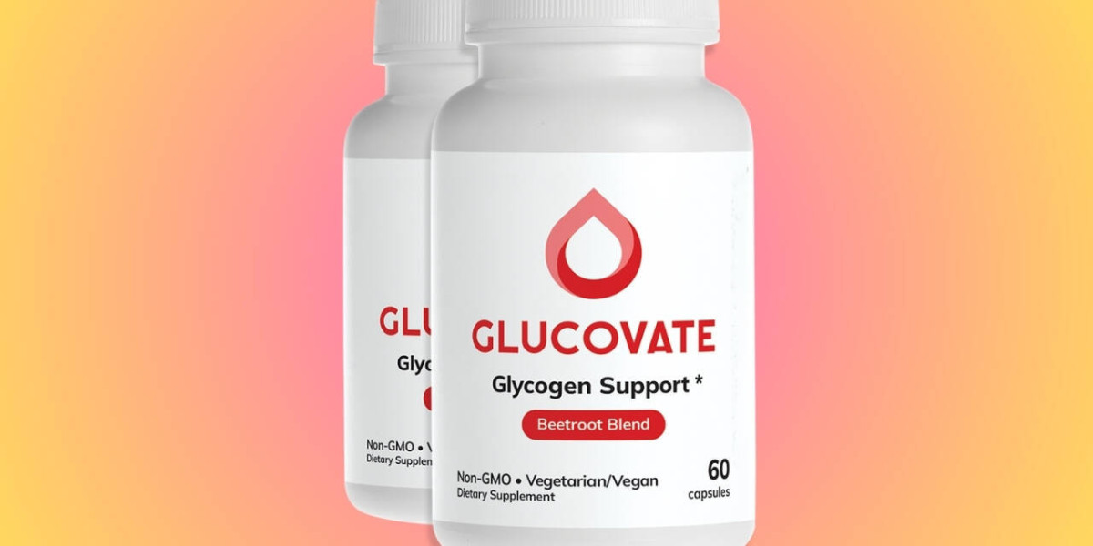 How does Glucovate work to manage blood sugar levels?