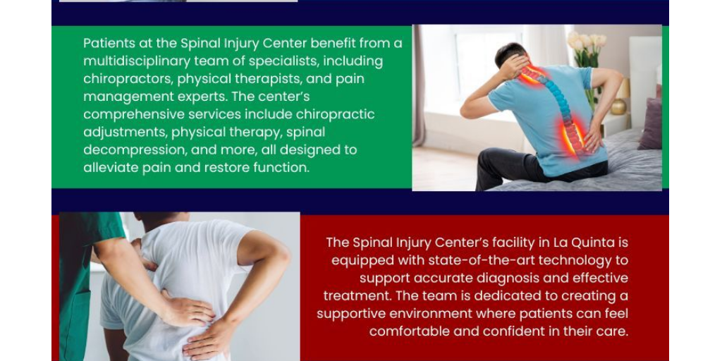 Back Injury Treatment La Quinta by My Spinal Injury Center - Infogram