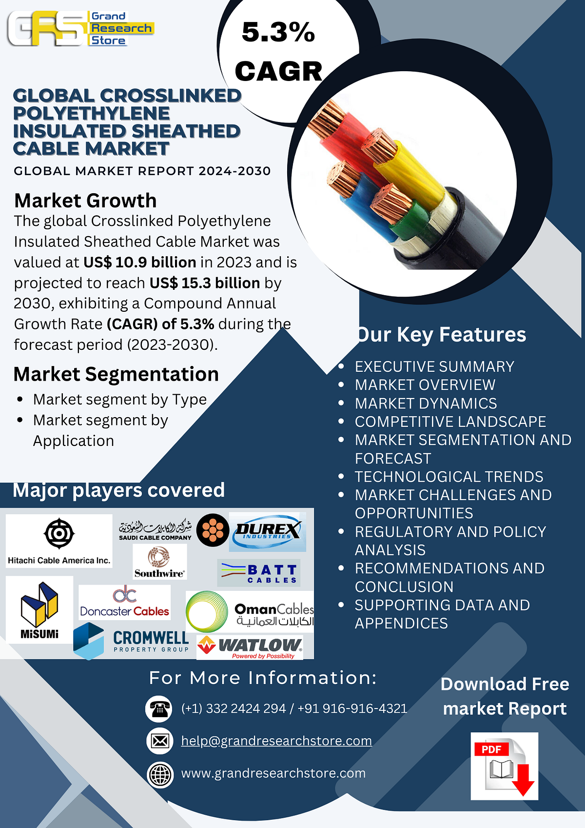 Global Crosslinked Polyethylene Insulated Sheathed Cable Market Research Report 2024(Status and Outlook) - Naikdipti - Medium