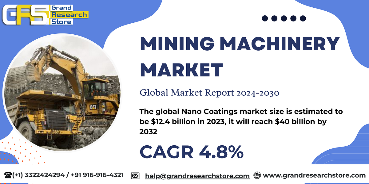 Mining Machinery Market 2024–2030 by Player, Region, Type, Application and Sales Channel | by Naikdipti | Aug, 2024 | Medium
