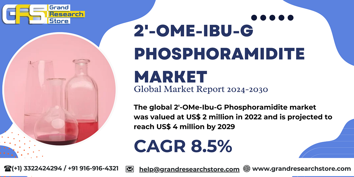 2'-OMe-Ibu-G Phosphoramidite Market, Global Outlook and Forecast 2023–2032 | by Naikdipti | Aug, 2024 | Medium