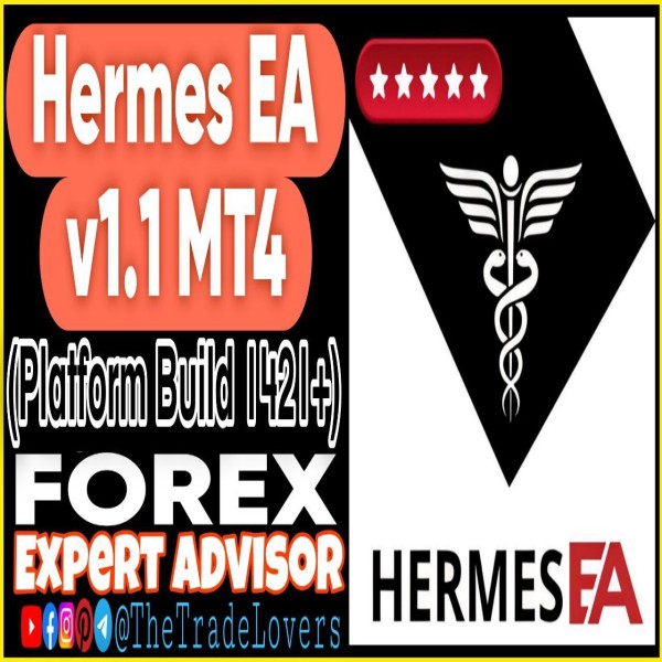 Hermes EA V1.1 MT4 (Works on Build 1421+) | Forex Robot | MT4 Expert Advisor - The Trade Lovers