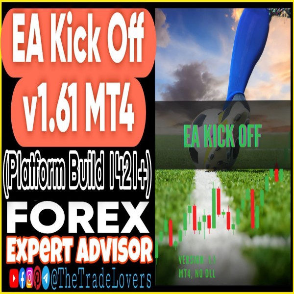 EA Kick Off V1.61 MT4 (Works on Build 1421+) | Forex Robot | MT4 Expert Advisor - The Trade Lovers