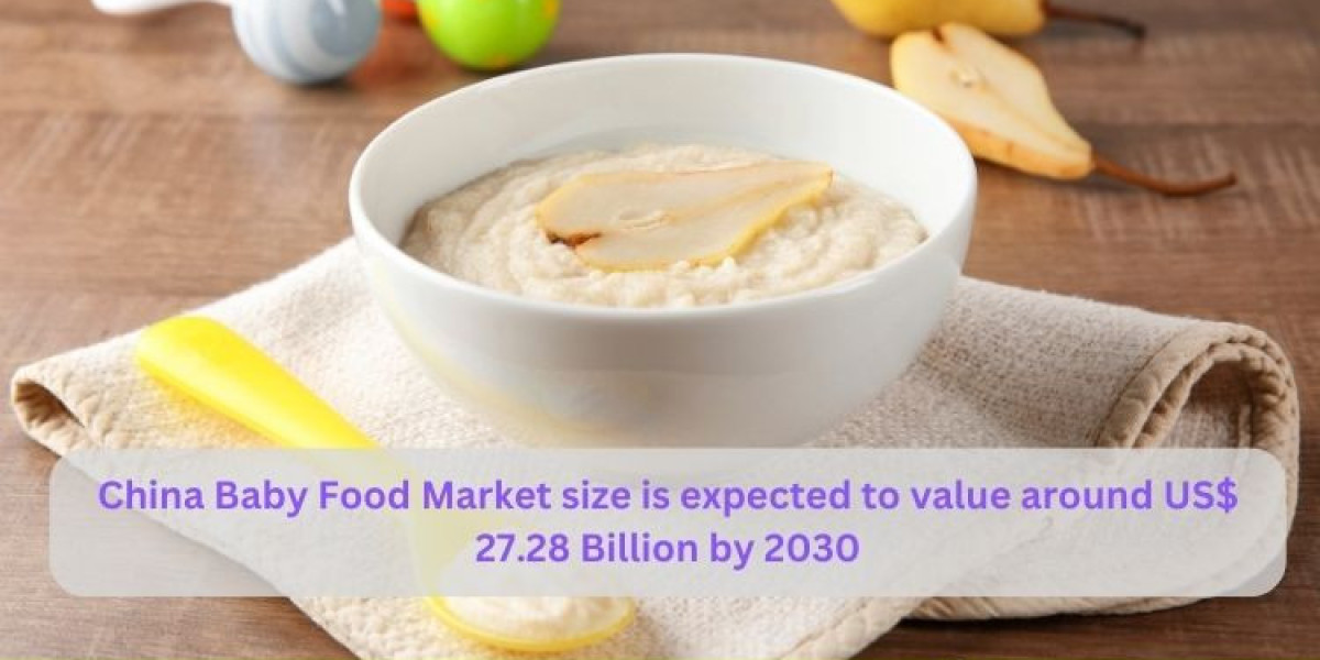 china baby food market AND FORECAST REPORT 2024-2030