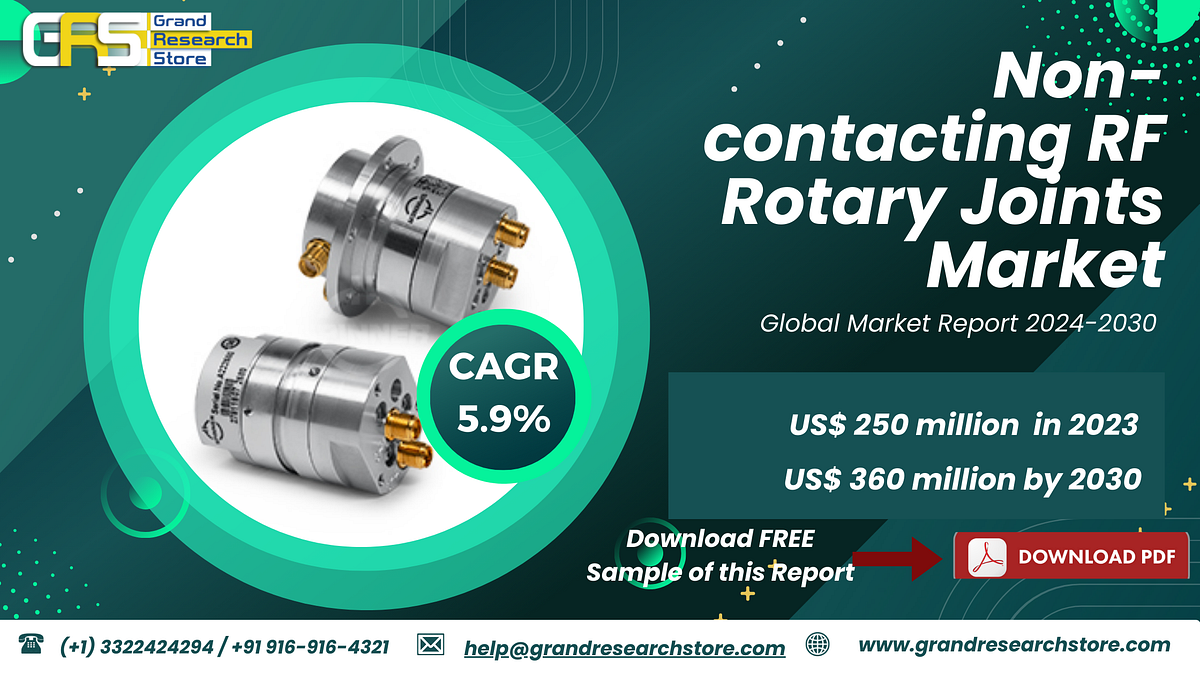 Non-contacting RF Rotary Joints Market, Global Outlook and Forecast 2024–2030 | by Naikdipti | Aug, 2024 | Medium