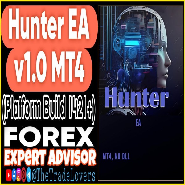 Hunter EA v1.0 MT4 (Works on Build 1421+) | Forex Robot | MT4 Expert Advisor - The Trade Lovers