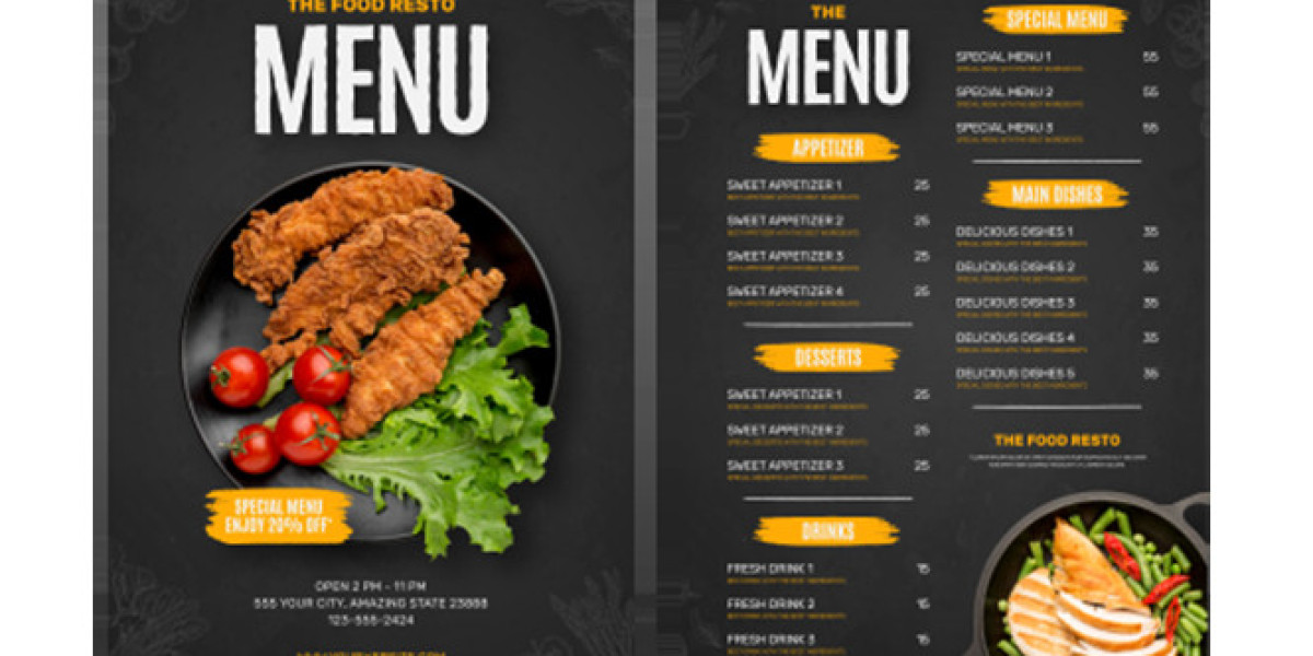 Menu design company