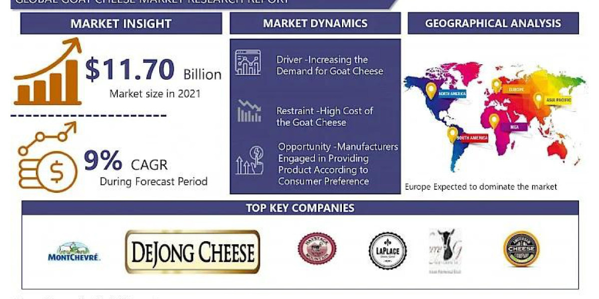 Goat Cheese Market to Record Sturdy Growth by 2032