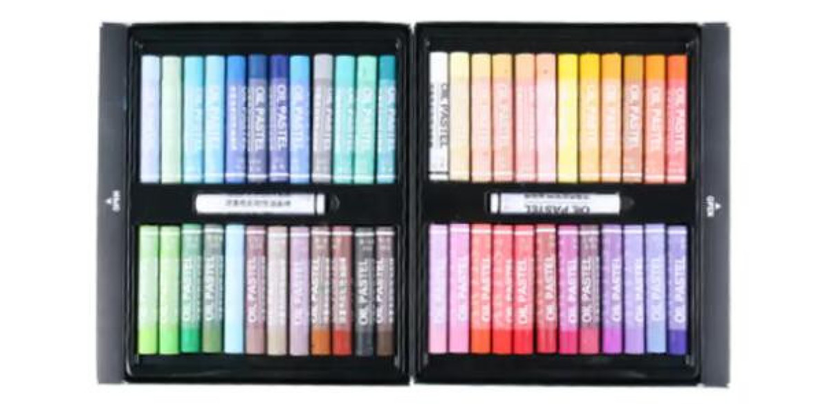 Creamy Oil Pastels allow individuals to focus on the creative process