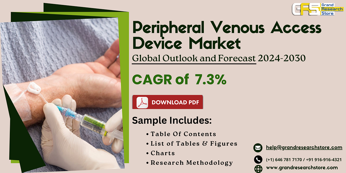 Peripheral Venous Access Device Market, Global Outlook and Forecast 2024–2030 - Naikdipti - Medium