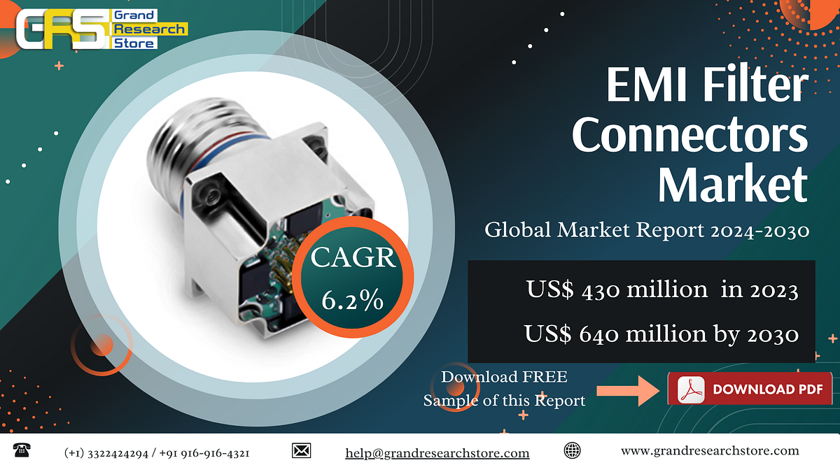EMI Filter Connectors Market, Global Outlook and Forecast 2024–2030 | by Naikdipti | Aug, 2024 | Medium