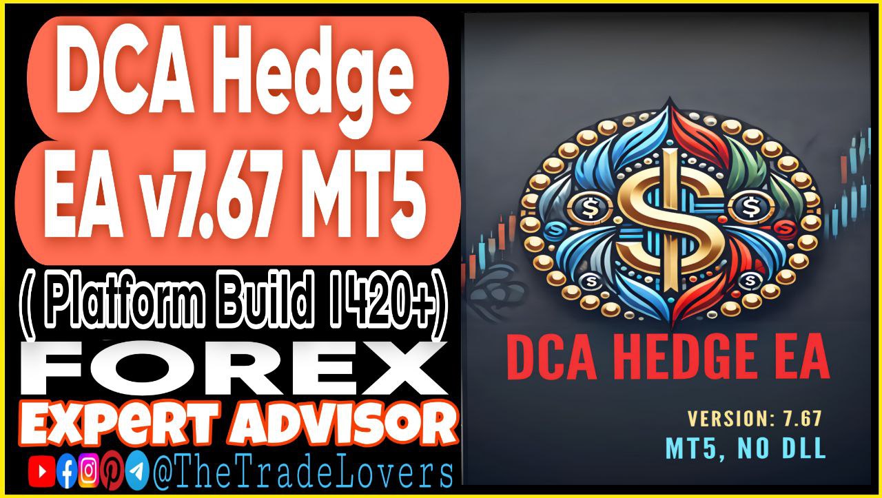 DCA Hedge EA V7.67 MT5 (Works on Build 1420 ) | Forex Robot | MT5 Expert Advisor - Payhip