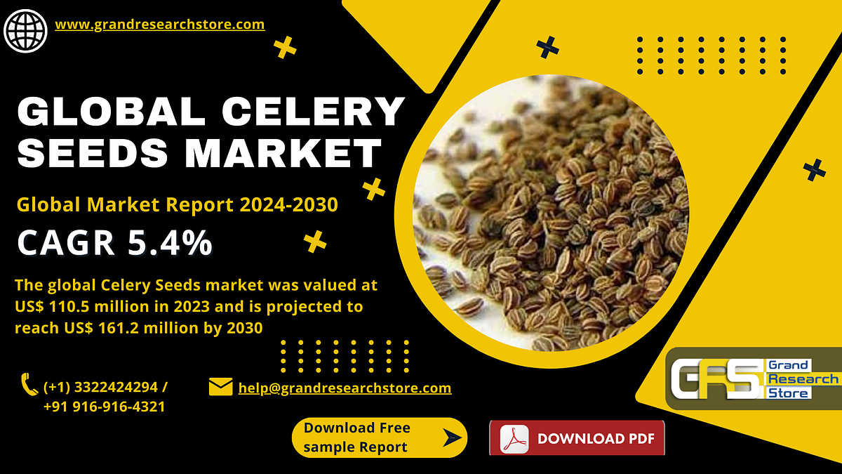 Global Celery Seeds Market Research Report 2024(Status and Outlook) | by Naikdipti | Sep, 2024 | Medium