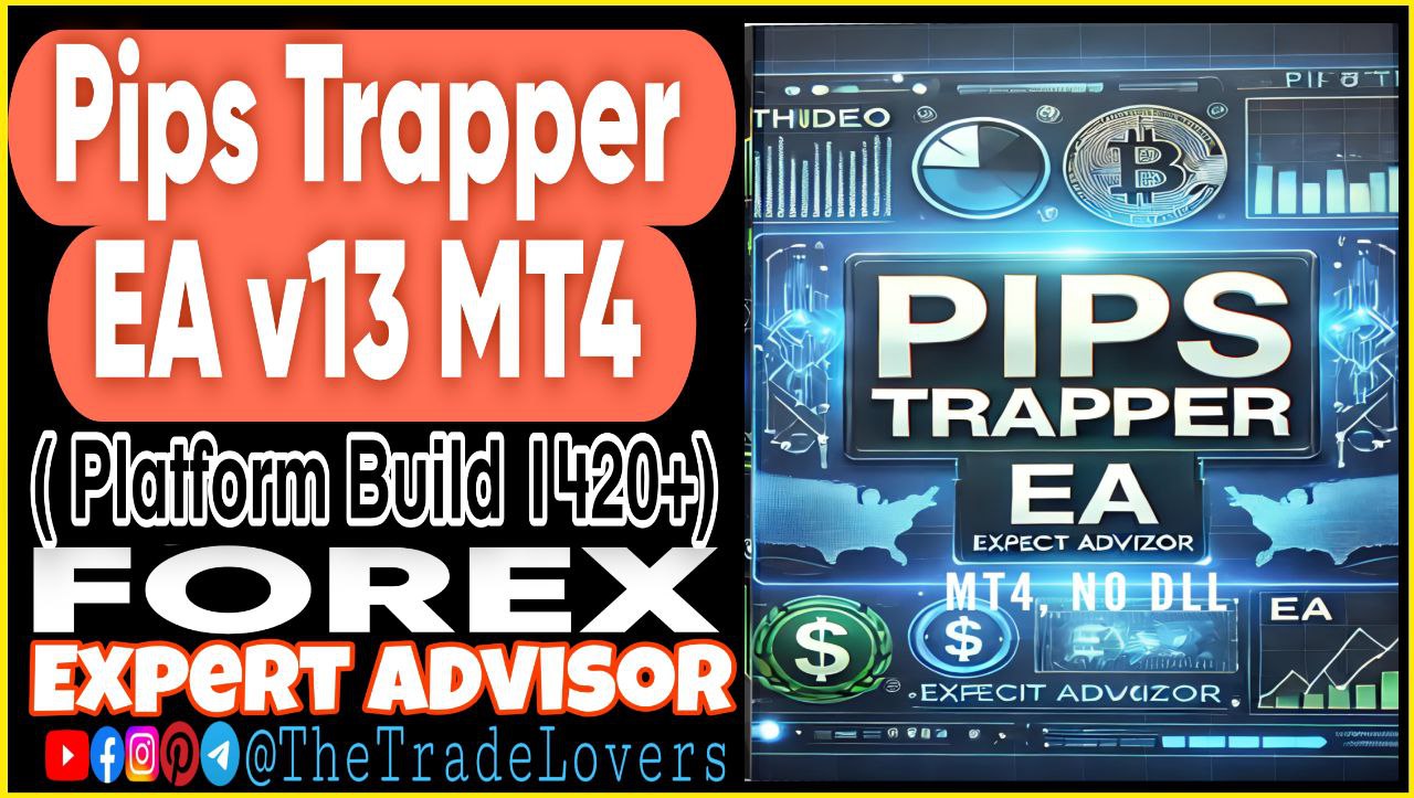 Pips Trapper EA V13 MT4 (Works on Build 1420 ) | Forex Robot | MT4 Expert Advisor - Payhip