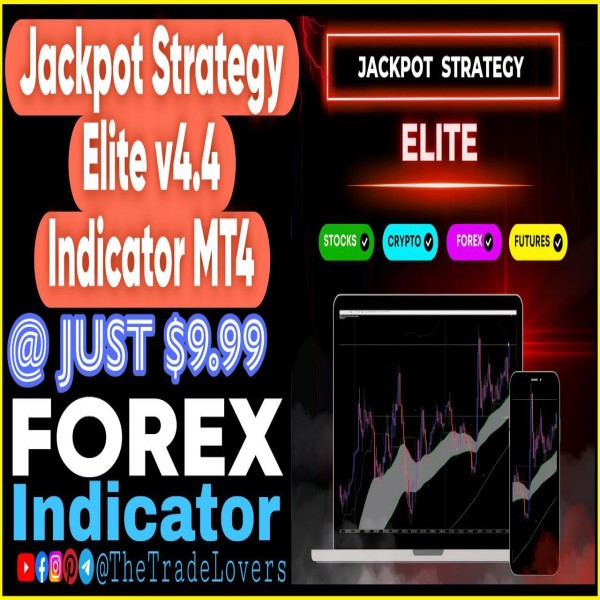 Jackpot Strategy Elite Indicator V4.4 MT4 (Works on Build 1421+) | Forex Indicators - The Trade Lovers
