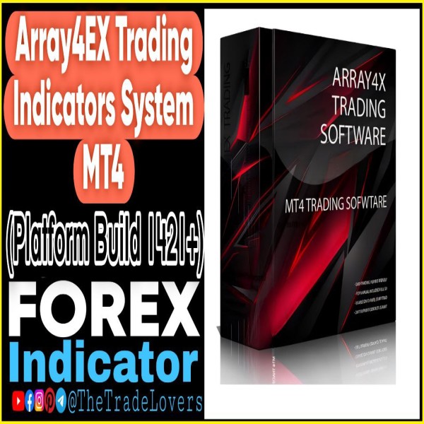 ARRAY4EX Indicators System MT4 (Works on Build 1421+) | Forex MT4 Indicators - The Trade Lovers