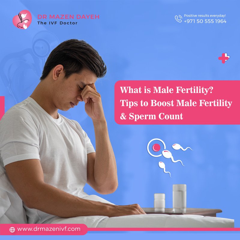 What is Male Fertility? Tips to Boost Male Fertility & Sperm Count - Dr Mazen