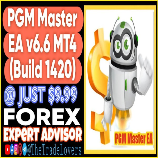 PGM Master EA V6.6 MT4 (Works on Build 1421+) | Forex Robot | MT4 Expert Advisor - The Trade Lovers