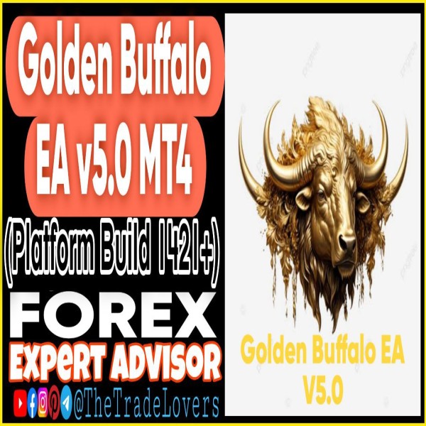 Golden Buffalo EA v5.0 MT4 (Works on Build 1421+) | Forex Robot | MT4 Expert Advisor - The Trade Lovers