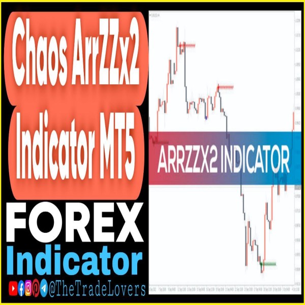 Chaos ArrZZx2 Indicator MT5 (Works on Build 4468+) | Forex MT5 Indicators - The Trade Lovers