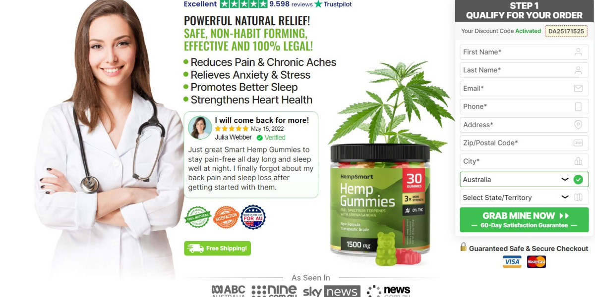 Smart Hemp Gummies Australia (AU, NZ, CA) Ingredients List, Price & Reviews