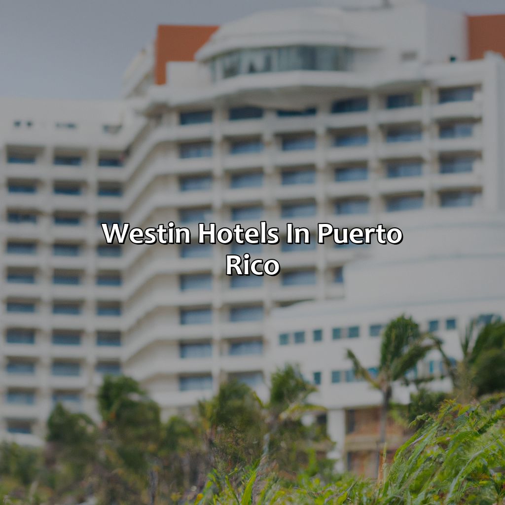 Westin Hotels In Puerto Rico - Krug