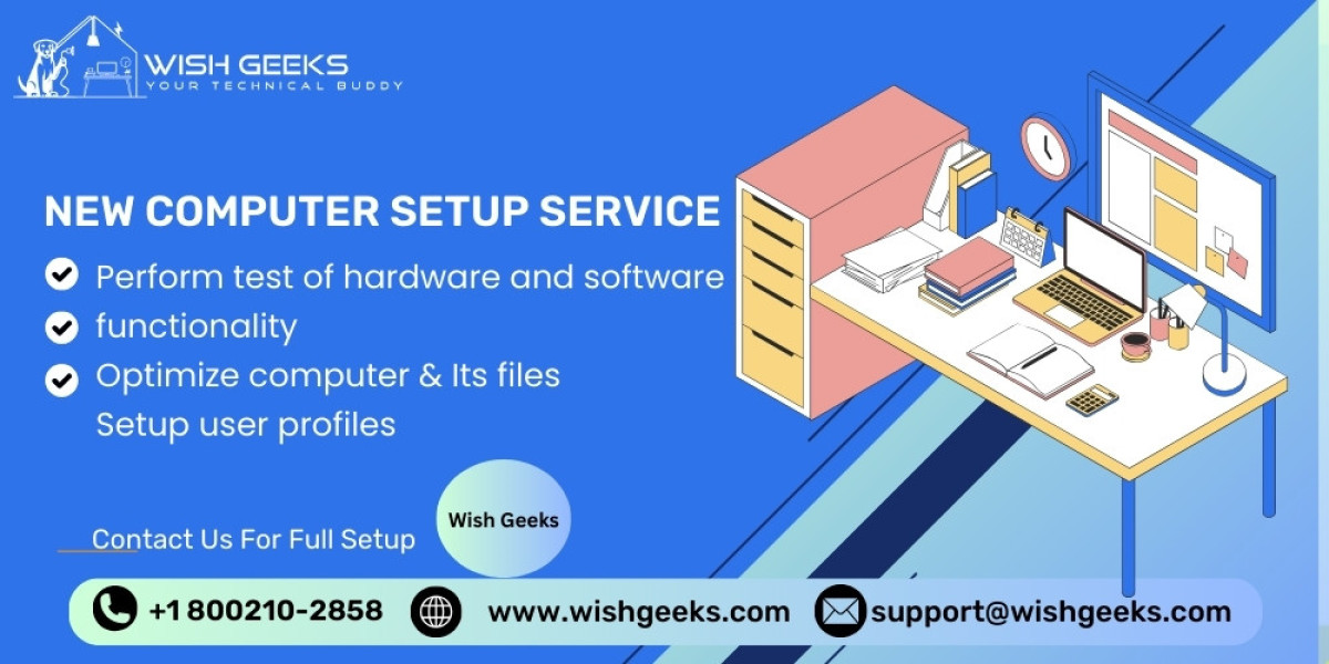 New Computer Setup Service with Wish Geeks: Setting Up Your System for Success