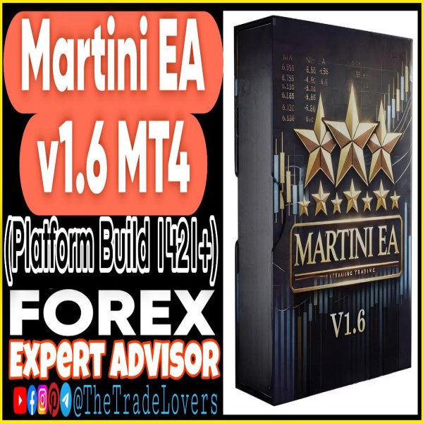 Martini EA V1.6 MT4 (Works on Build 1421+) | Forex Robot | MT4 Expert Advisor - The Trade Lovers