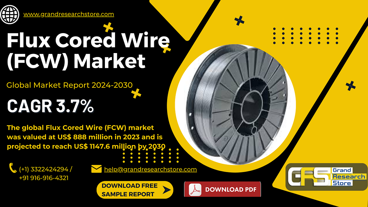 Flux Cored Wire (FCW) Market, Global Outlook and Forecast 2024–2030 | by Naikdipti | Sep, 2024 | Medium