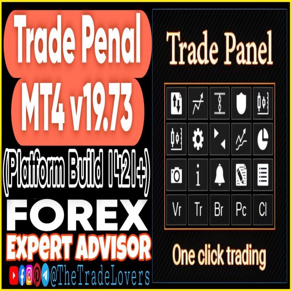 Trade Panel Utilities V17.93 MT4 (Works on Build 1421+) | Forex Robot | MT4 Expert Advisor - The Trade Lovers