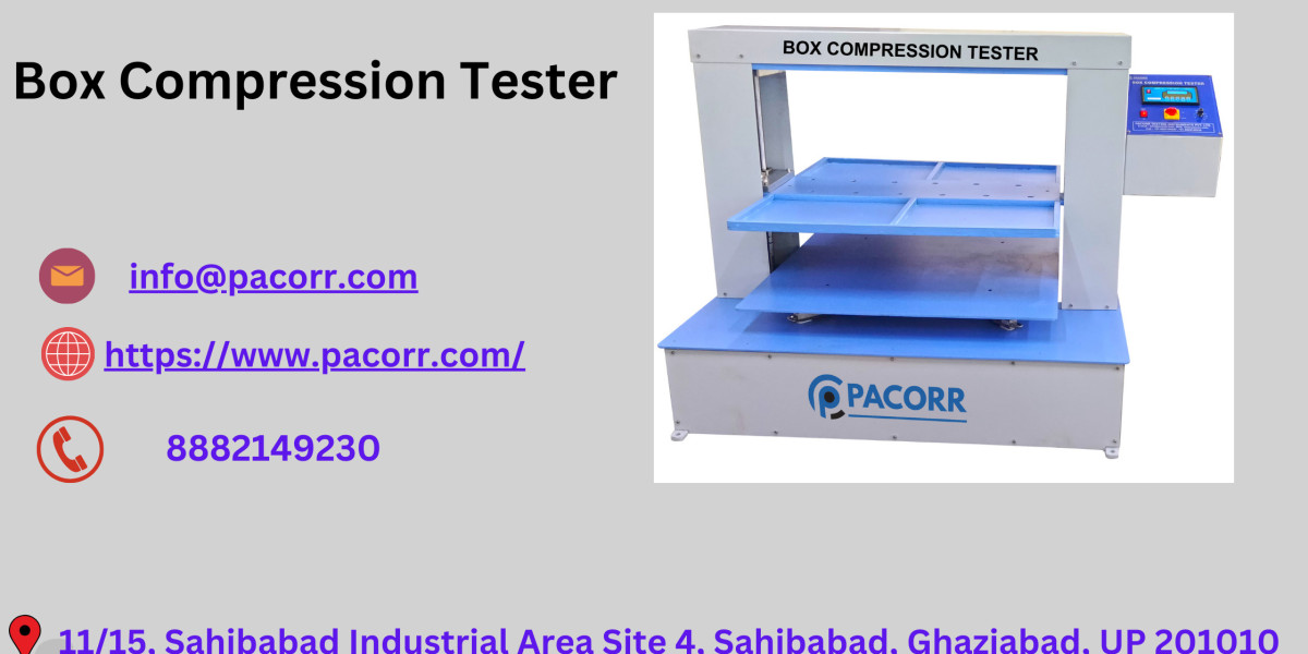 Boost Packaging Efficiency with the Robust and Accurate Box Compression Tester: Perfect for Industrial-Scale Application