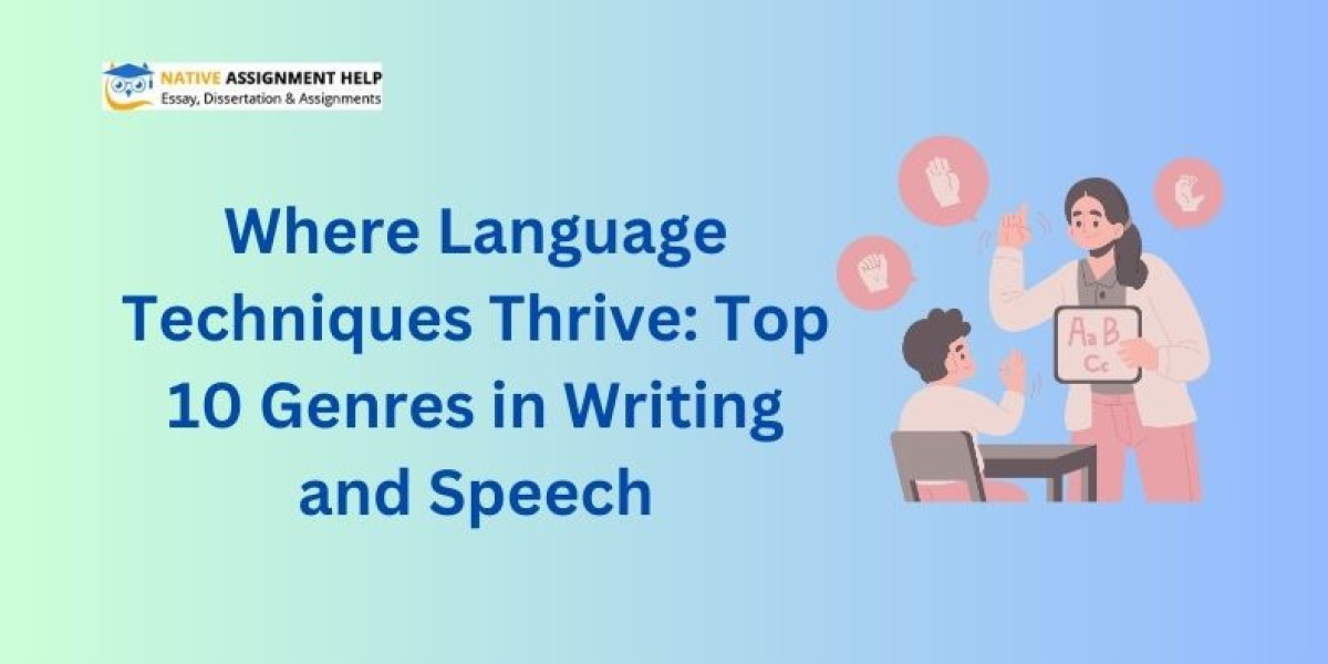 Where Language Techniques Thrive: Top 10 Genres in Writing and Speech