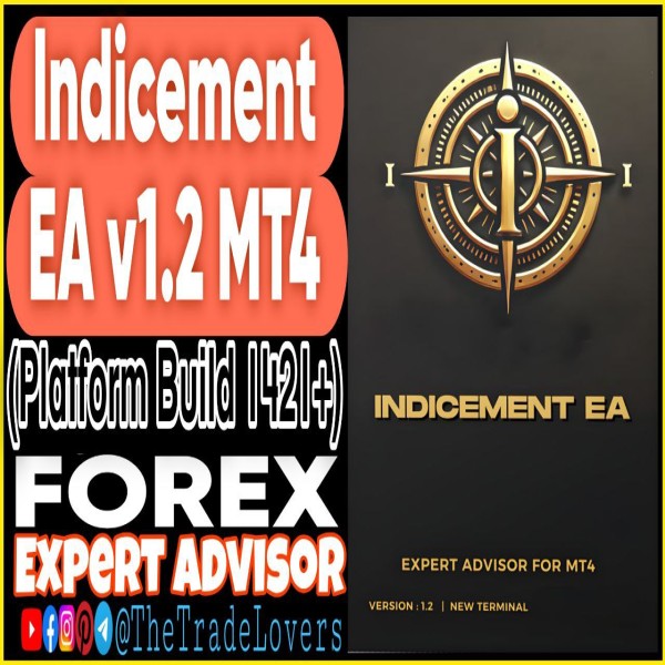 Indicement EA V1.2 MT4 + Sets (Works on Build 1421+) | Forex Robot | MT4 Expert Advisor - The Trade Lovers