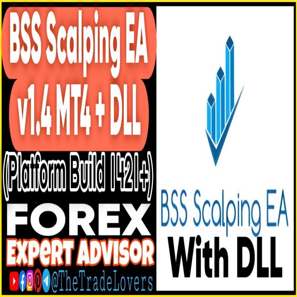 BSS Scalping EA v1.4 MT4 With DLL (Works on Build 1421+) | Forex Robot | MT4 Expert Advisor - The Trade Lovers