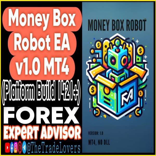 Money Box Robot EA MT4 (Works on Build 1421+) | Forex Robot | MT4 Expert Advisor - The Trade Lovers