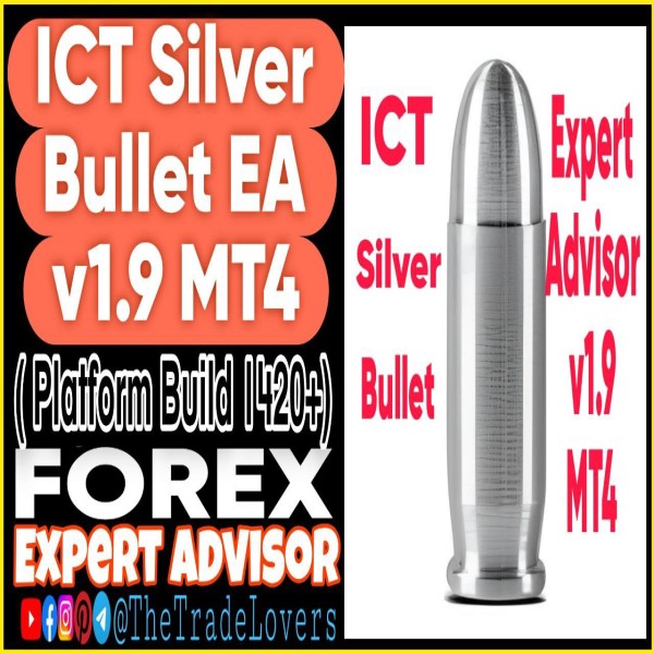 ICT Silver Bullet EA v1.9 MT4 with SetFiles (Works on Build 1421+) | Forex Robot | MT4 Expert Advisor - The Trade Lovers