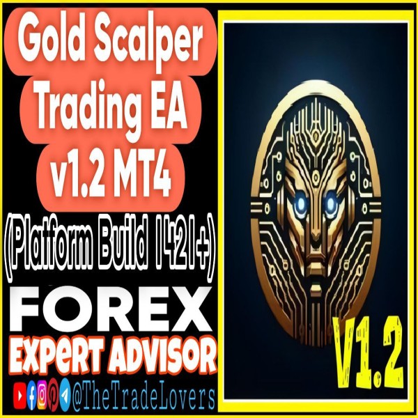 Gold Scalper Trading EA v1.2 MT4 (Works on Build 1421+) | Forex Robot | MT4 Expert Advisor - The Trade Lovers