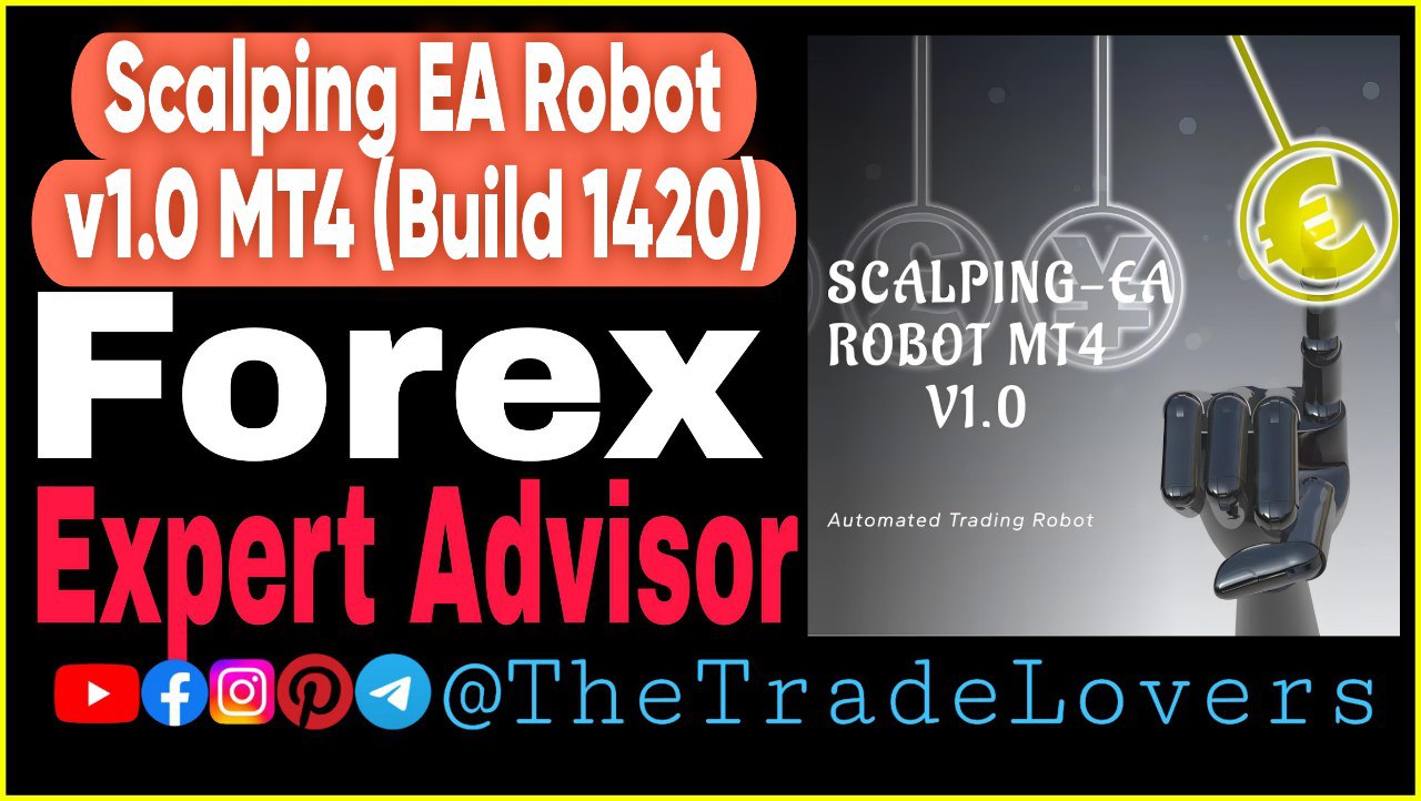 Scalping EA ROBOT V1.0 MT4 No DLL (Platform Build 1420) | Forex Robot | MT4 Expert Advisor - Payhip