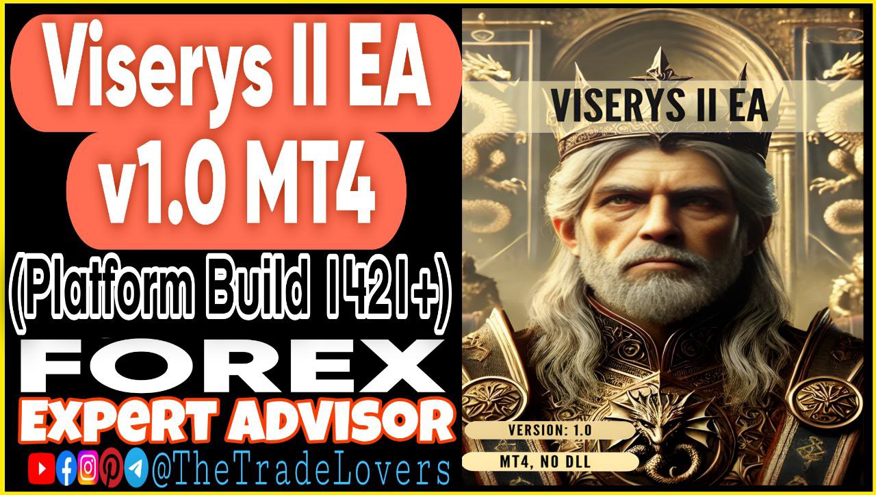 Viserys II EA V1.0 MT4 (Works on Build 1421 ) | Forex Robot | MT4 Expert Advisor - Payhip