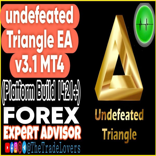 Undefeated Triangle EA V3.1 MT4 (Works on Build 1421+) | Forex Robot | MT4 Expert Advisor - The Trade Lovers