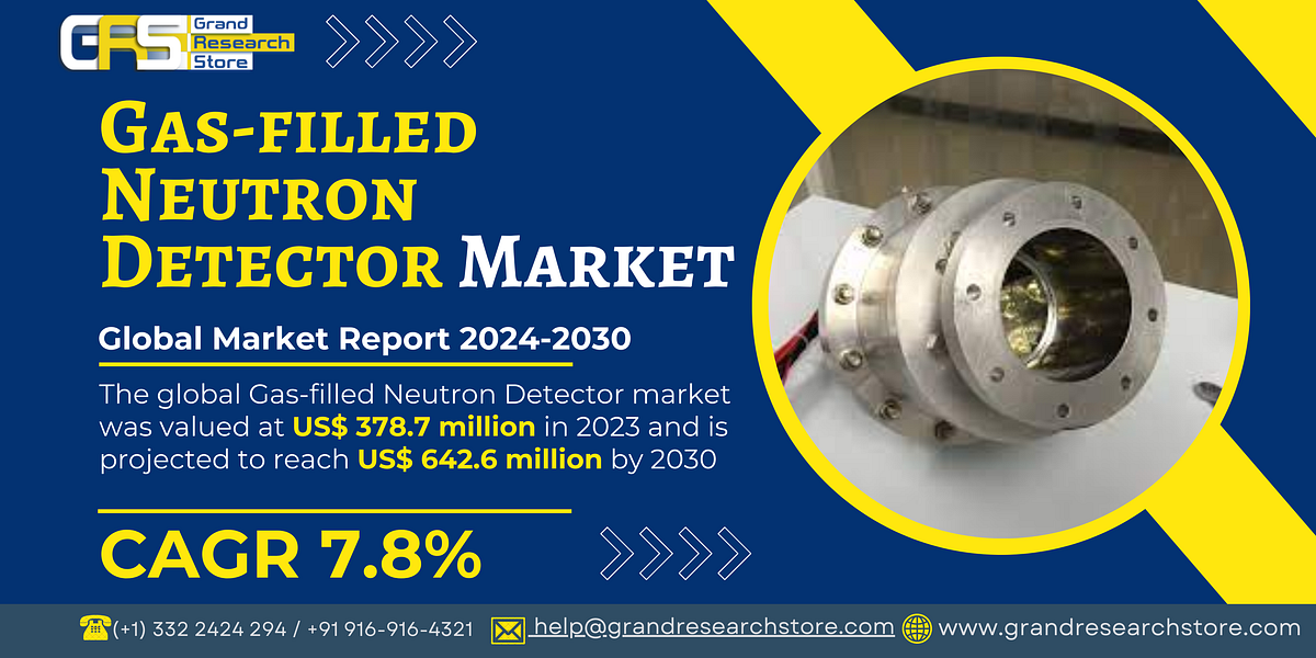 Gas-filled Neutron Detector Market, Global Outlook and Forecast 2024–2030 - Naikdipti - Medium