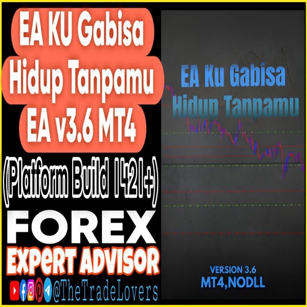 EA Ku Gabisa Hidup Tanpamu V3.6 MT4 (Works on Build 1421+) | Forex Robot | MT4 Expert Advisor - The Trade Lovers