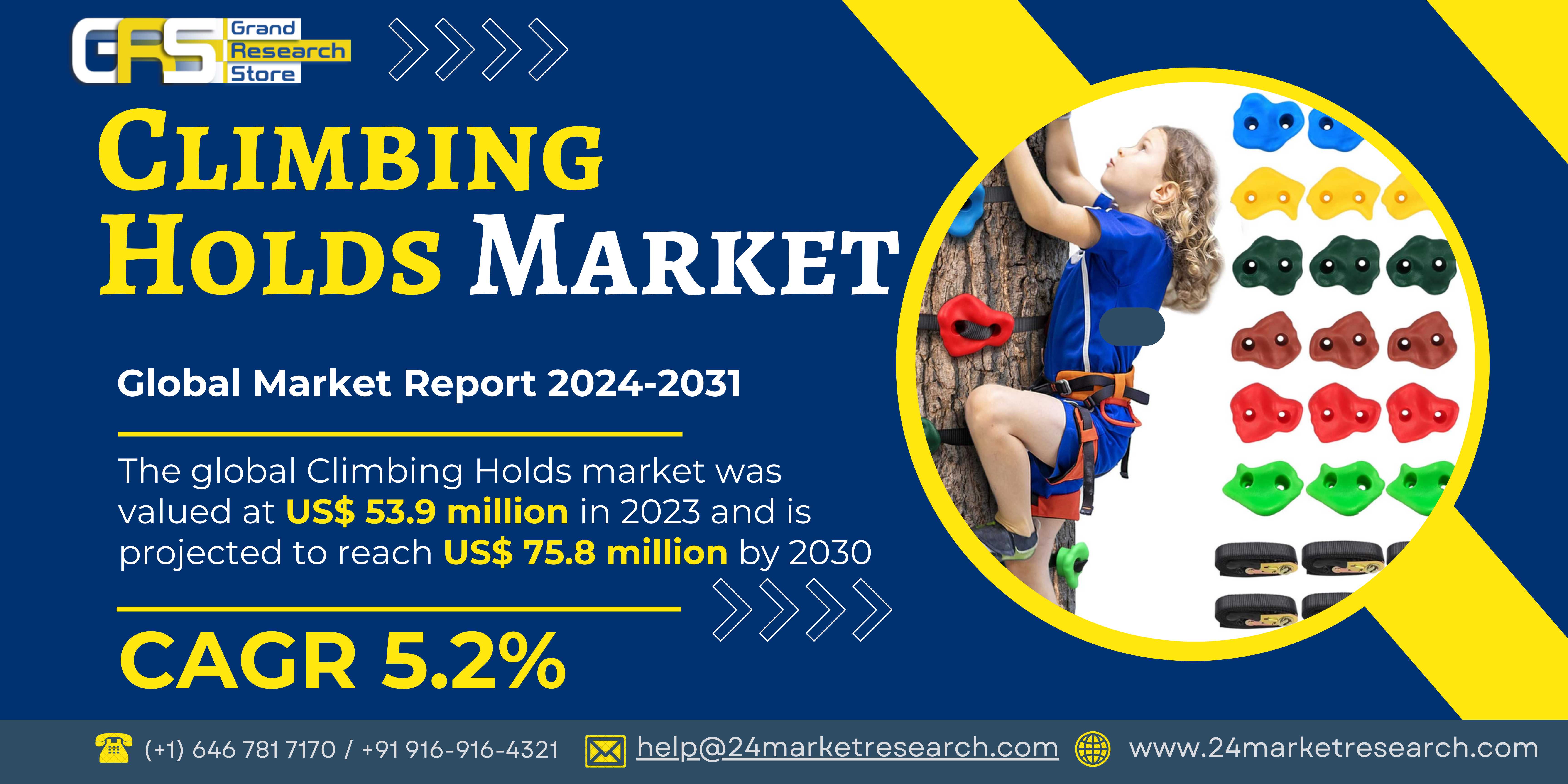 Climbing Holds Market by Player, Region, Type, App..